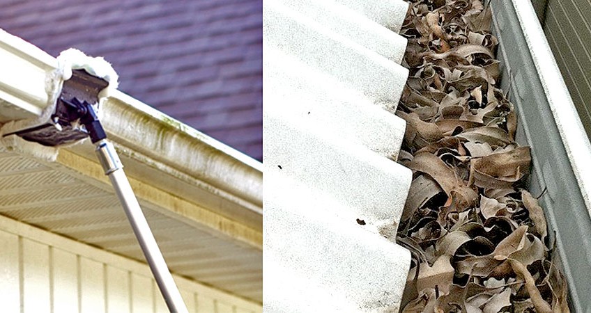 gutter cleaning
