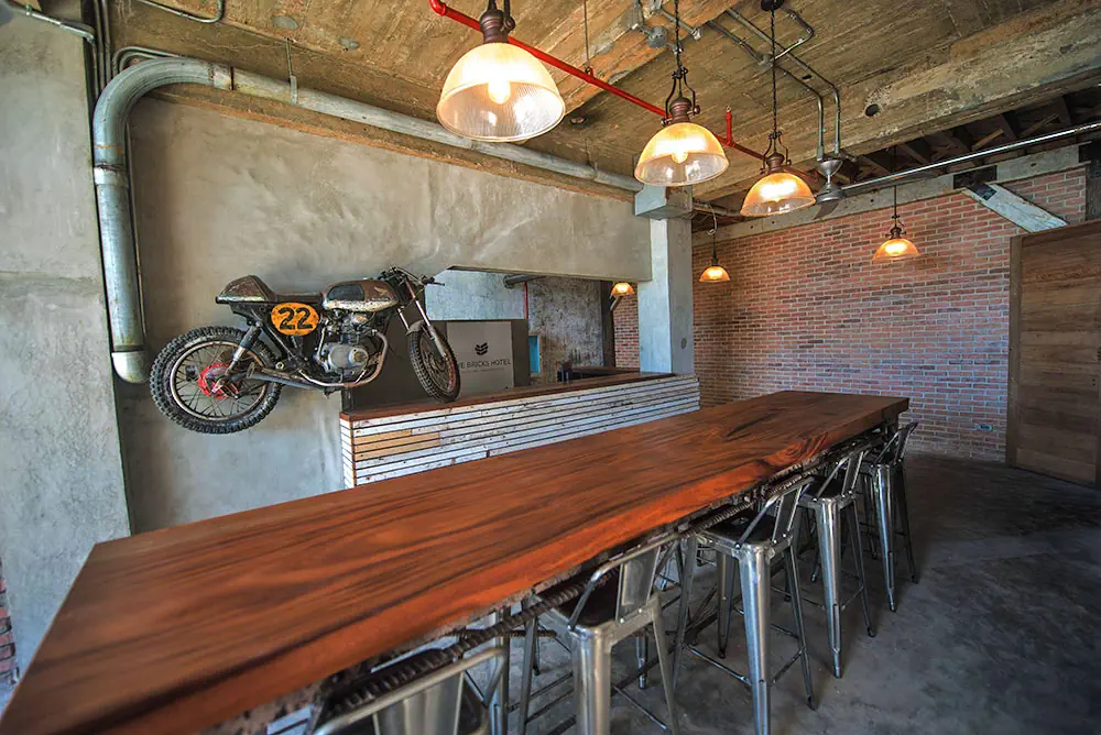 Bricks Hotel-SolidACE Construction & Development bricks hotel interior