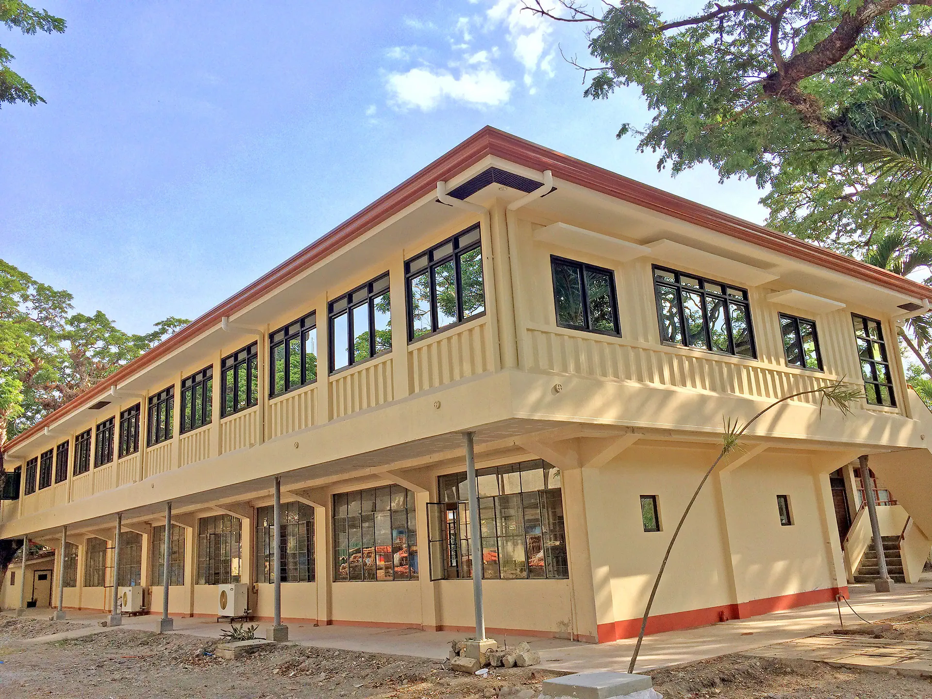 Construction of Silliman University Nutrition & Dietetics Building